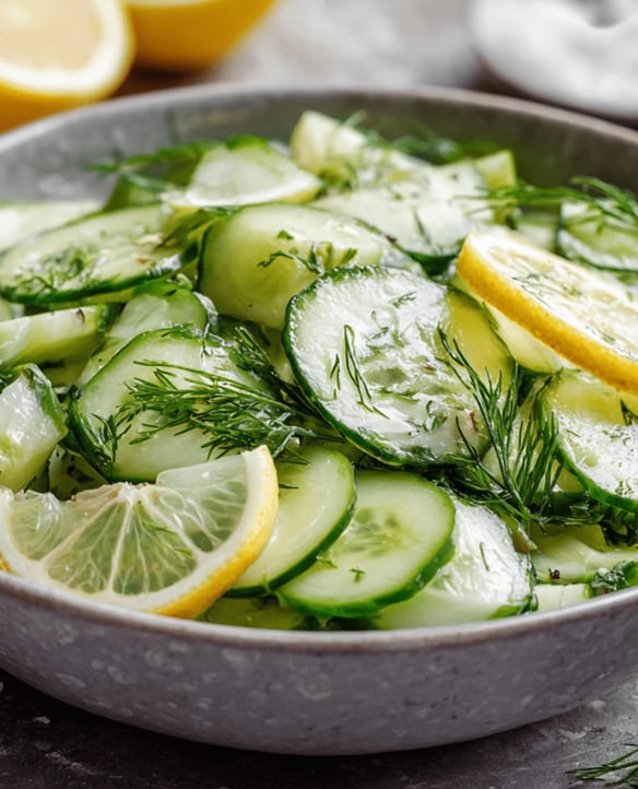 Lemon Cucumber Salad